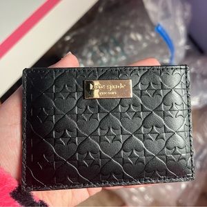 Kate Spade Penn Place Embossed Graham Card Case